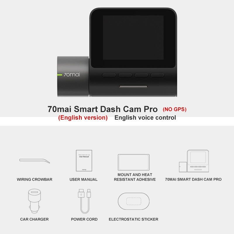 70mai Dash Cam Pro – allgoodoutdoors